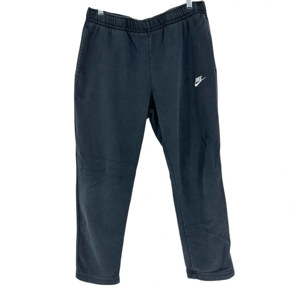 Nike open hem Large Sportswear Club Fleece Pants - Picture 4 of 9